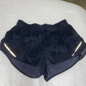 Camo lululemon shorts size 8